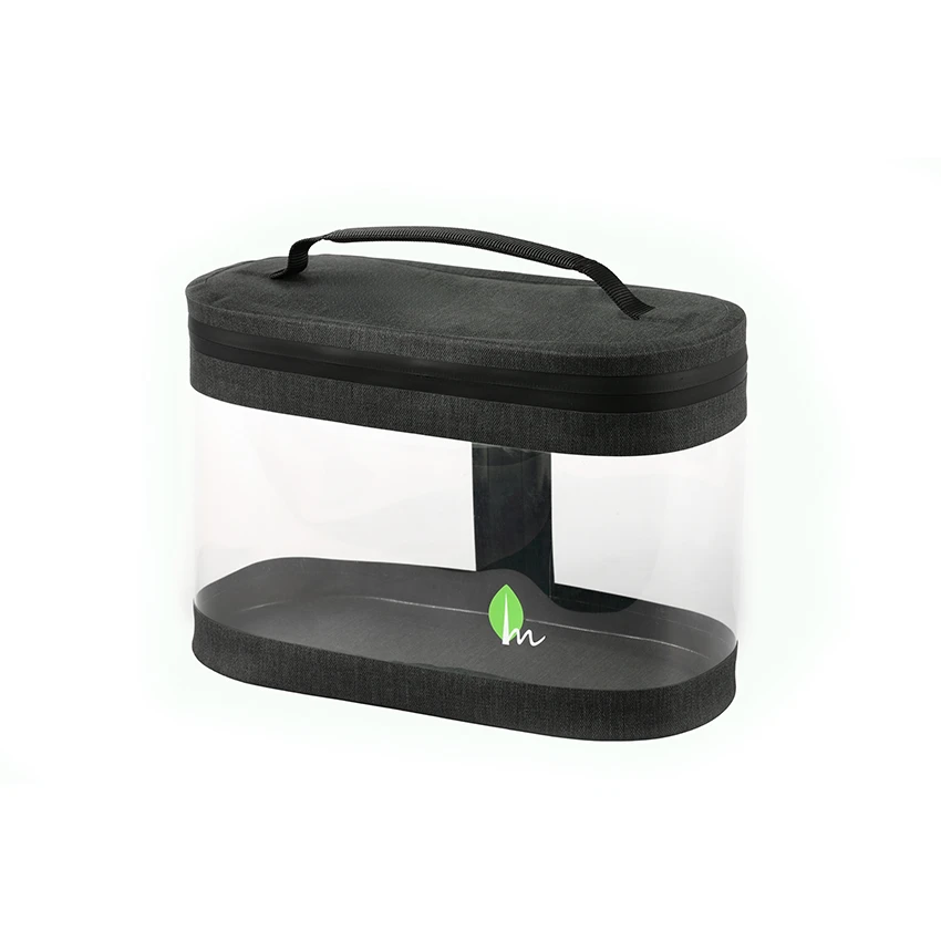 transparent toiletry bag